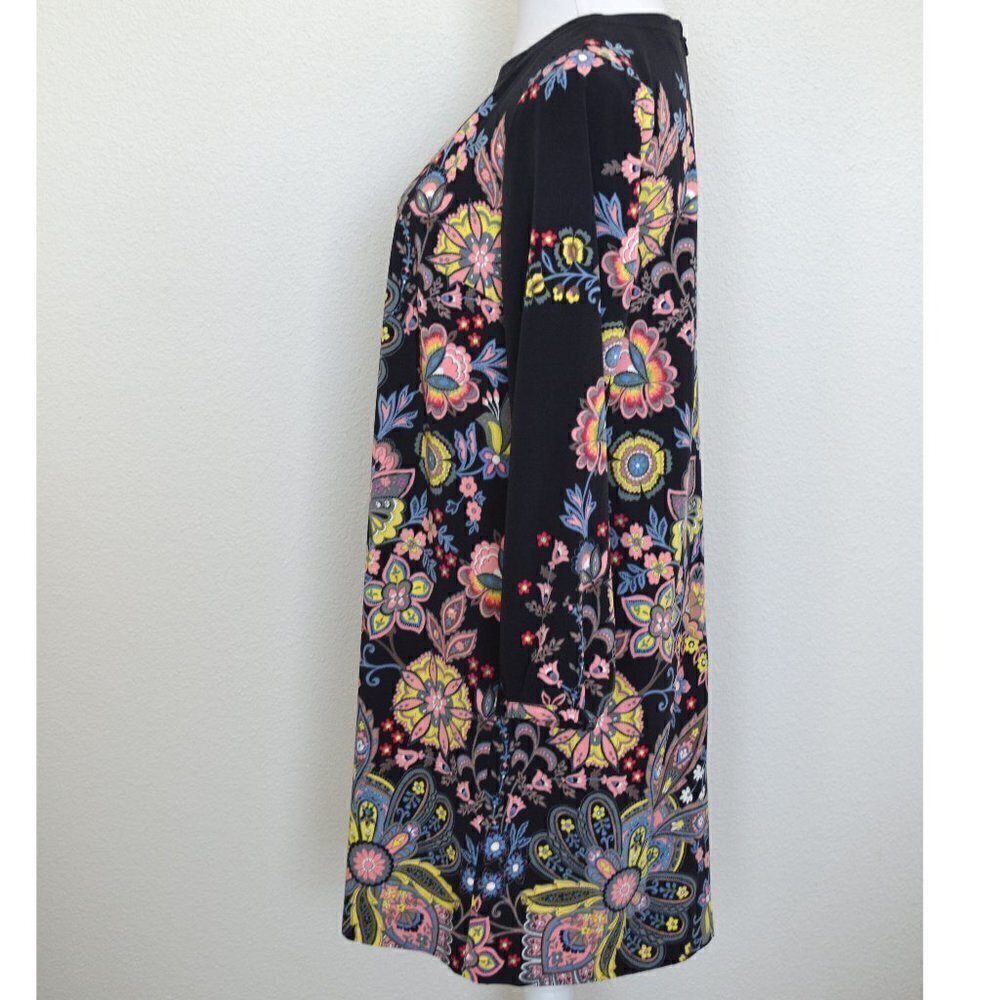 LOFT Floral Paisley Long Sleeve Dress NEW - Picture 5 of 7